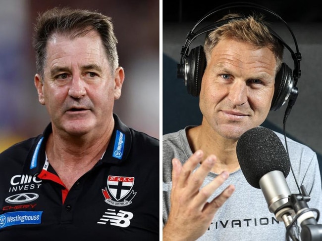 Kane Cornes’ two-word swipe at Ross Lyon