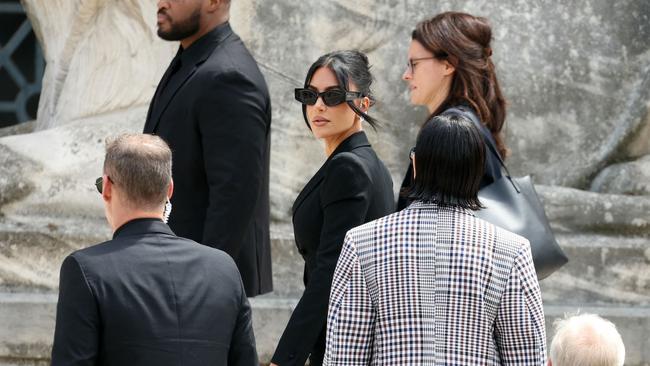 US celebrity Kim Kardashian arrives to the Assize Court for the trial during which she will testify over the 2016 robbery that saw her relieved of millions of dollars' worth of jewellery at gunpoint at in Paris. Picture: Alain JOCARD / AFP