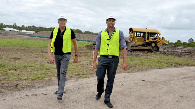 A new IRT Retirement Community being built at Meridan Plains.Ron Grabbe and Klint Grabbe from RGD Group will be building the project.Photo: Warren Lynam / Sunshine Coast Daily