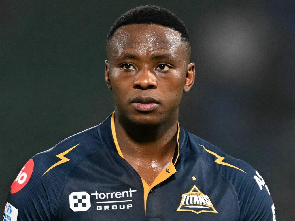 South African Test ace Kagiso Rabada played for Gujarat Titans in the IPL. Picture: AFP