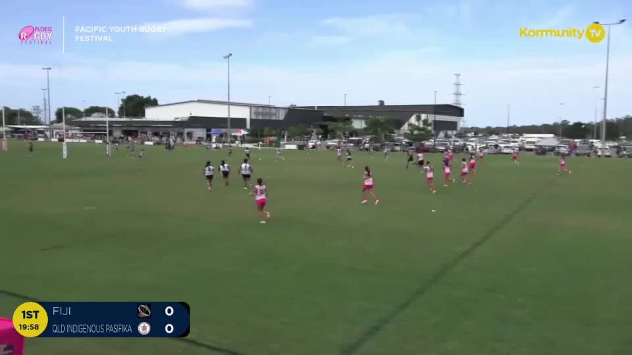 Replay: Queensland Fiji v Queensland Indigenous and Pasifika (U16 girls) - 2024 Pacific Youth Rugby Festival Day 1