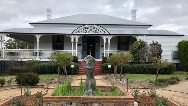 Stanthorpe's historic Beverley Homestead, circa 1874, is home to Whiskey Gully Wines.