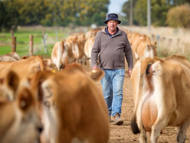 Lockington farmer Max Hann says the factory’s closure will force families to uproot and move out of town. Picture: Mark Stewart