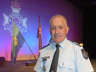 REMEMBERING THE FALLEN: Senior Constable Richard Whatman reminisces on 26 years of service and remembers his fellow officers in the line of duty. Picture: Inge Hansen