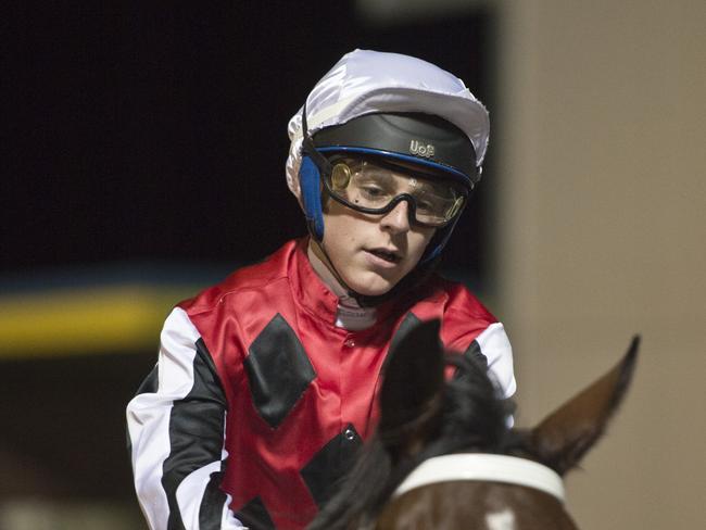 Baylee Nothdurft returns with Dream of Ascot after winning race four at Clifford Park, Saturday, March 25, 2017. Must credit Kevin Farmer / Toowoomba Chronicle