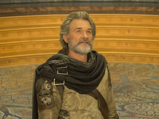 Kurt Russell plays Star-Lord’s father in Vol. 2. Picture: Marvel Studios