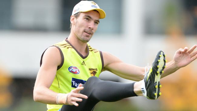 Hawthorn ruckman Jon Ceglar might be heading to Geelong if a four-club deal comes together.