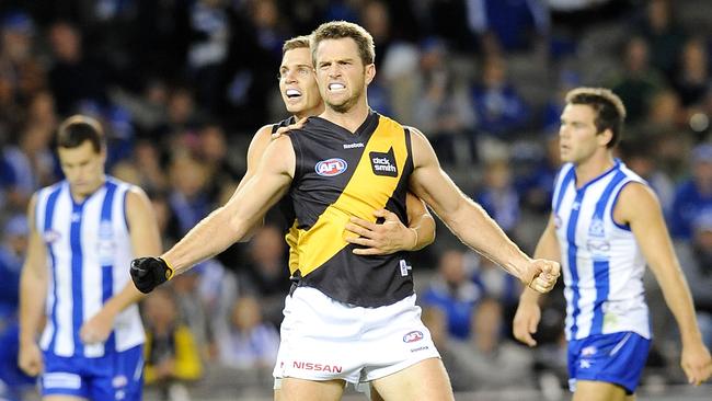 Joel Bowden in his final season at Richmond.