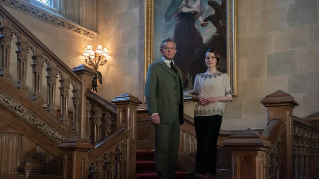 Hugh Bonneville stars as Robert Grantham and Michelle Dockery as Lady Mary in Downton Abbey