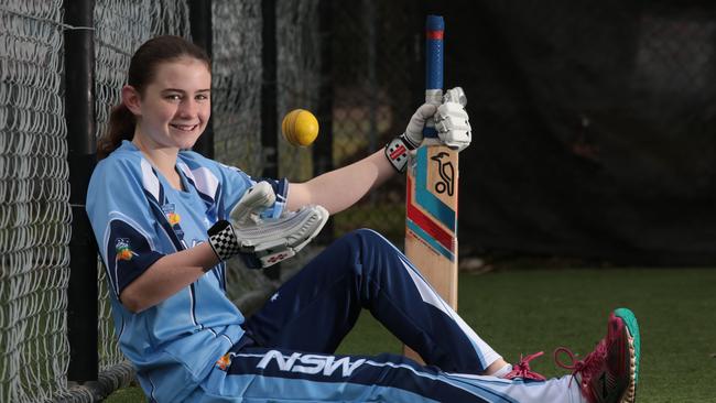 Jade will represent the state on the NSW Metro Blues under-17 team. Picture: Rob Pozo