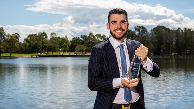 Ray White Quakers Hill agent Josh Tesolin. Picture: Monique Harmer