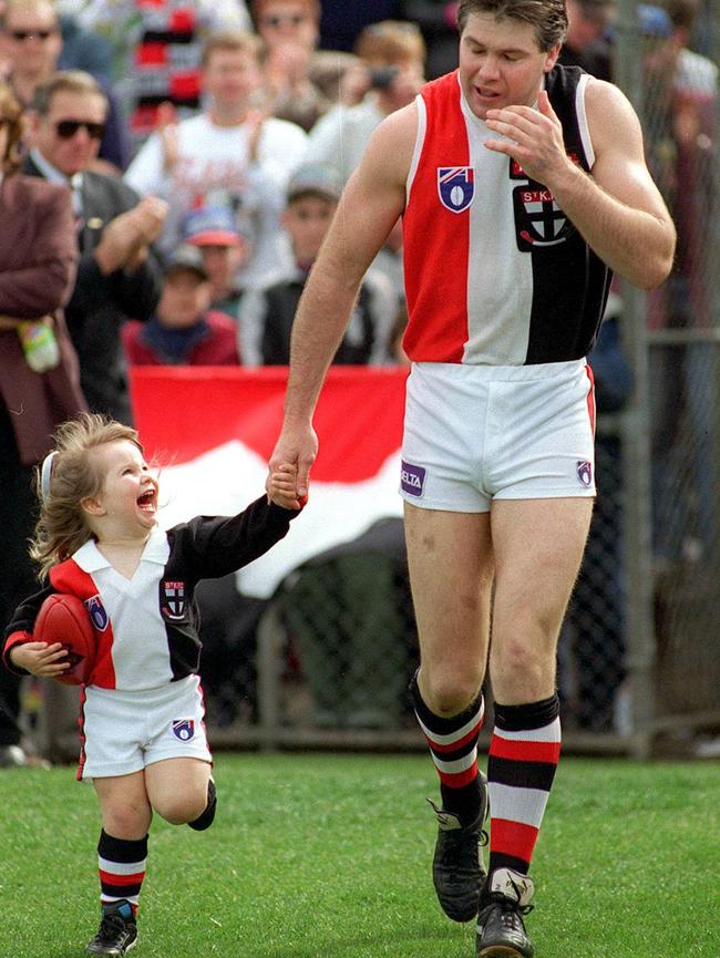 Frawley says his life is all about his girls.