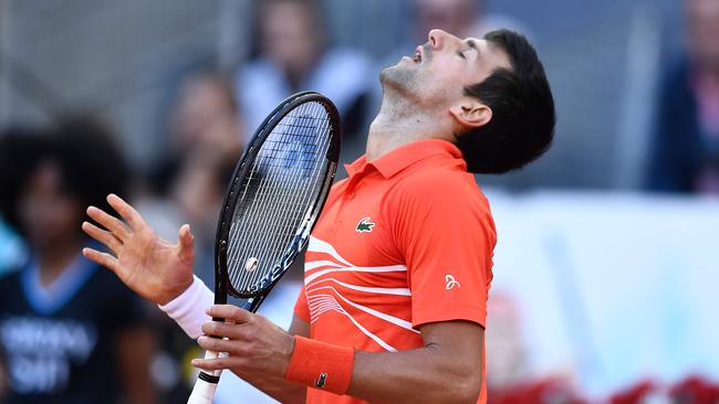 Djokovic will never surpass Federer as the GOAT, according to Kyrgios. Picture: AFP