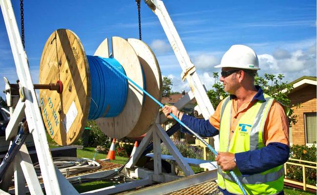 Organising one of the first deployments of the NBN in the area was part timing and part DIY know-how he said.