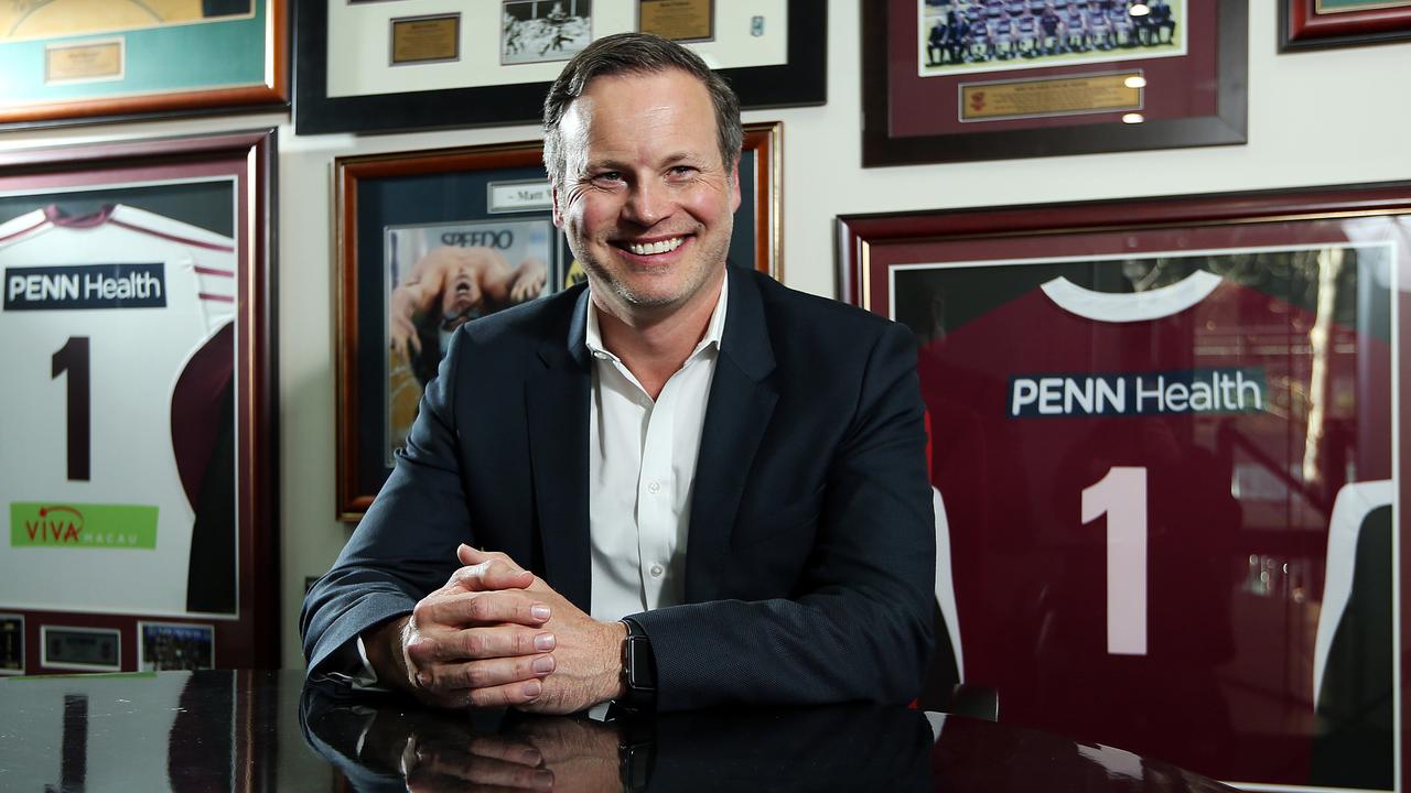 Manly co-owner Scott Penn is excited about the Sea Eagles’ future. Picture: Tim Hunter