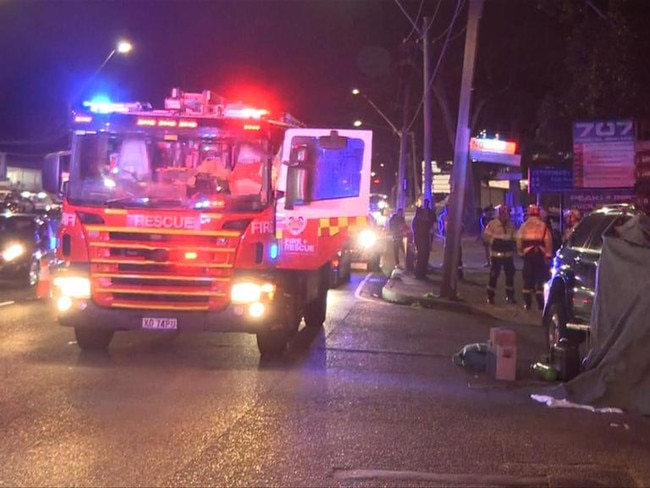 A pedestrian has been killed in Peakhurst, Sydney. picture 7 News