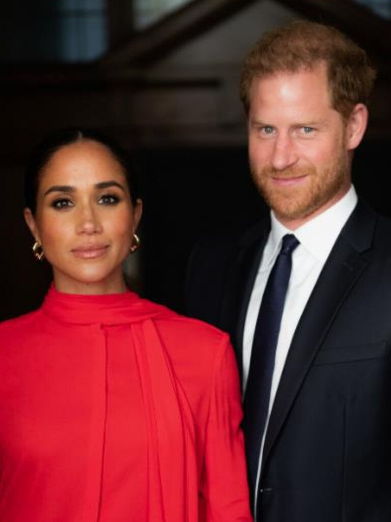 Meghan Markle and Prince Harry. Picture: Supplied.