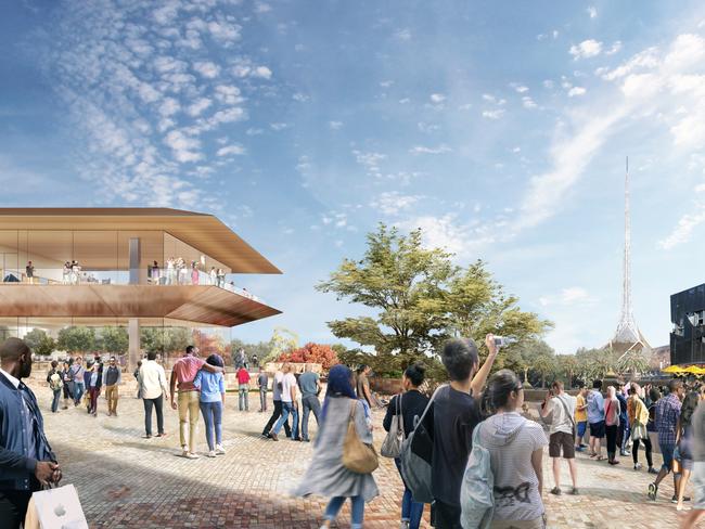 The Apple store is a further erosion of Melbourne’s public space.