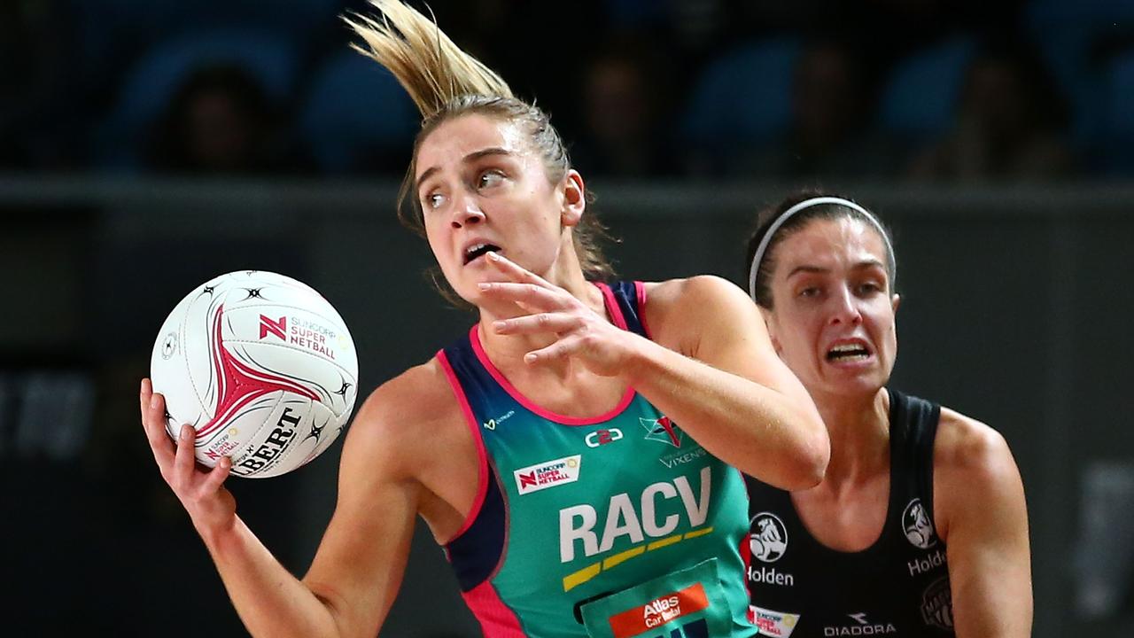 Melbourne Vixens wing attack Liz Watson has been a standout for the side again this season. Picture: Scott Barbour/Getty Images