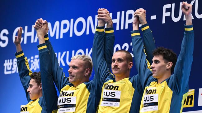 Swimming Australia has been threatened with expulsion by World Aquatics. (Photo by Quinn Rooney/Getty Images)