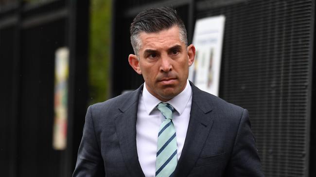 Player agent and commentator Braith Anasta. Picture: AAP Image/Mick Tsikas