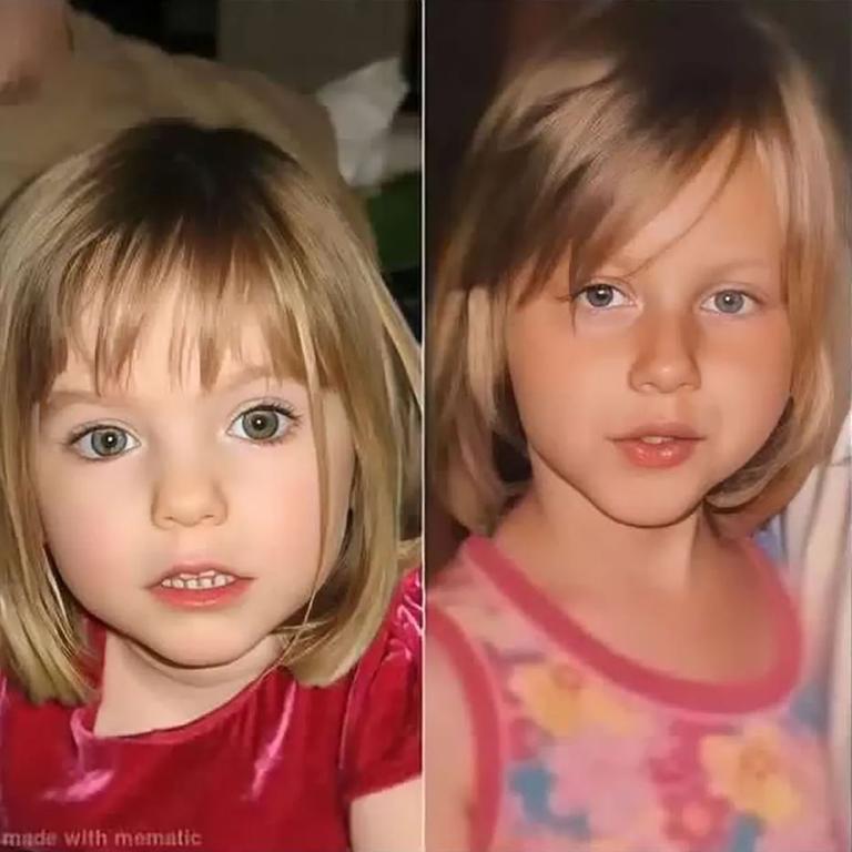 Faustyna has posted childhood photos to prove she bears a resemblance to Madeleine. Instagram / @iammadeleinemccan