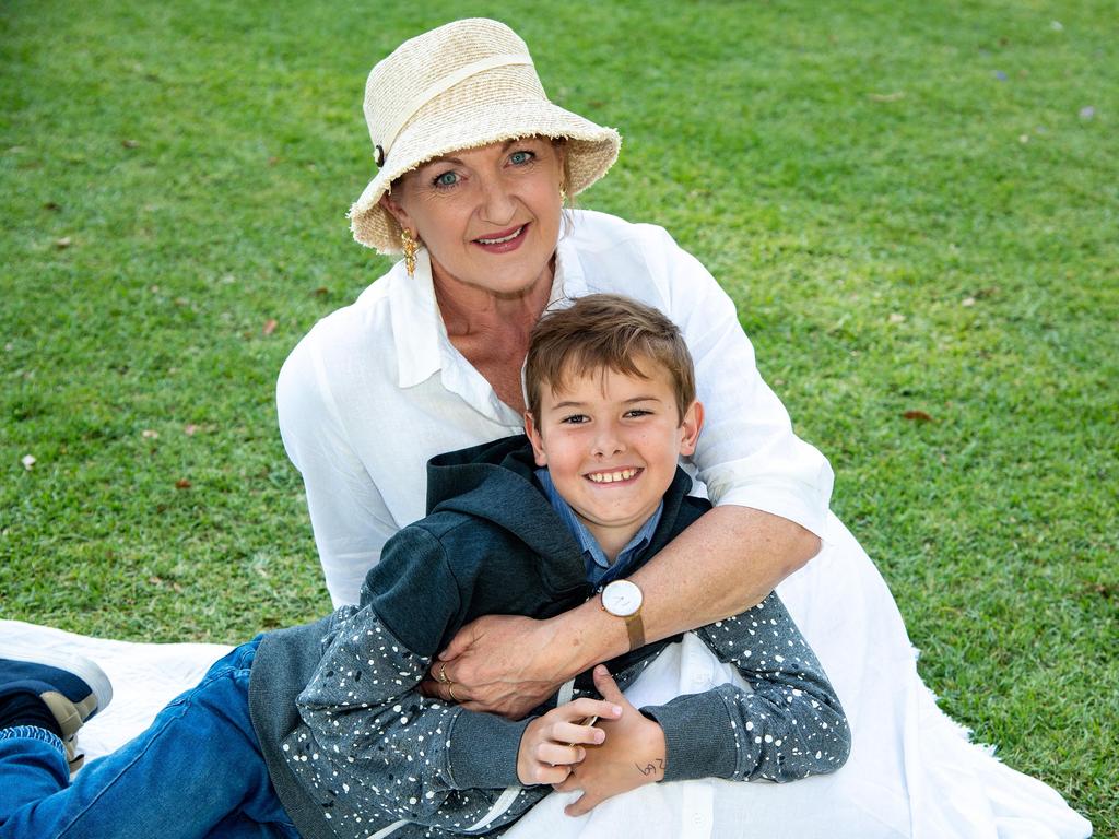 Ursula Kennedy-Nash and her son Levi Nash at the Toowoomba Carnival of Flowers Festival of Food and Wine, Sunday, September 15, 2024. Picture: Bev Lacey