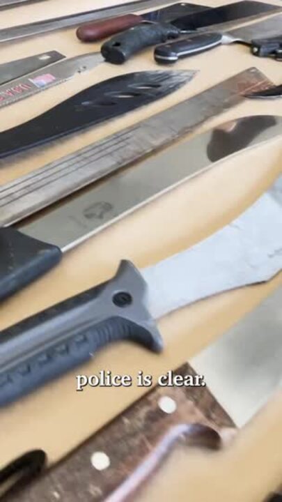 Police seize thousands of knives as youth crime worsens in Victoria