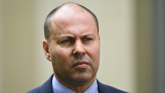 Treasurer Josh Frydenberg met with the chief executives of the major four banks. Picture: AAP