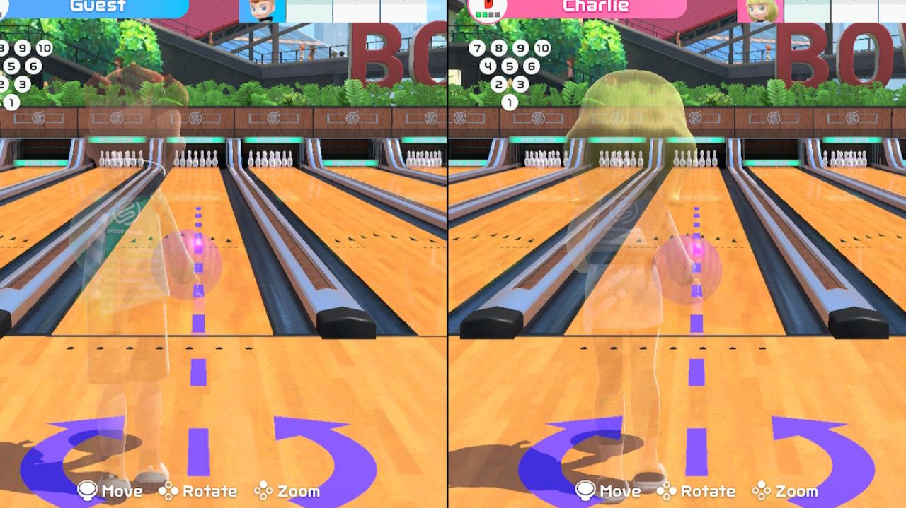 You can now bowl side-by-side in multiplayer mode. Image: Lauren Chaplin/news.com.au