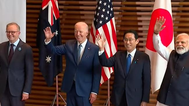 The Quad leaders last met in Tokyo last year just days after Anthony Albanese won the May 21 election.