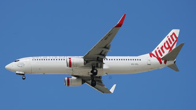 Virgin Australia has opened up more travel routes to the Northern Territory in conjunction with a 12-hour Happy Hour sale offering 125,000 discounted fares across its national network. Picture: Brendan Radke/ News Corp Australia