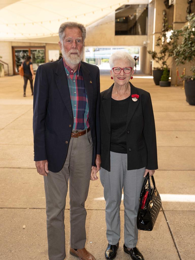 Robert and Colleen Dawson at QSO's Music on Sundays at QPAC's Concert Hall. Socials: Damien Anthony Rossi Pictures: Pete Wallis