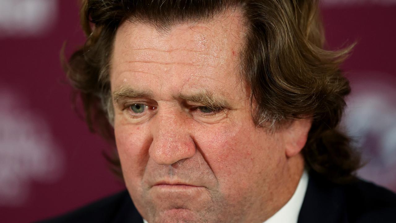 Sea Eagles coach, Des Hasler speaks to the media following the round 25 NRL match between the Canterbury Bulldogs and the Manly Sea Eagles.