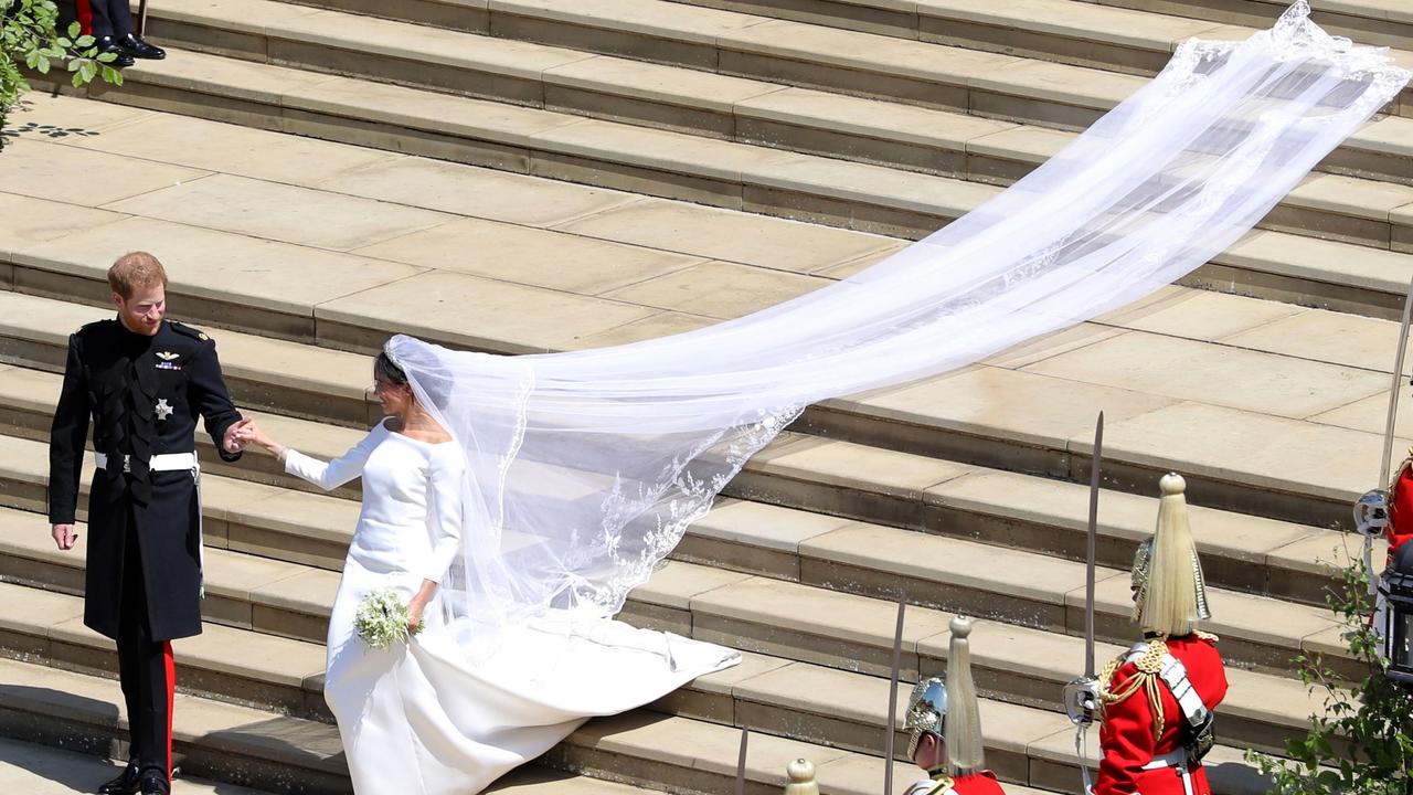 Did they need to spend so much on a public wedding if they’d have been happy with a backyard do? Picture: Andrew Matthews – WPA Pool/Getty Images