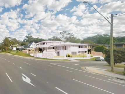 Artists impression of the house from Terrigal Dr.