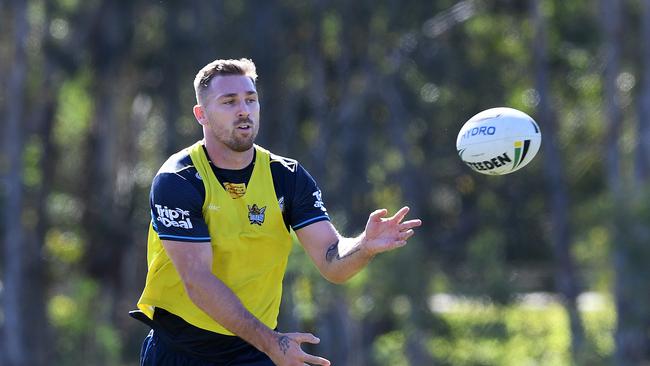 Bryce Cartwright broke his hand during a training mishap and now faces an even longer stint on the sidelines. Picture: AAP