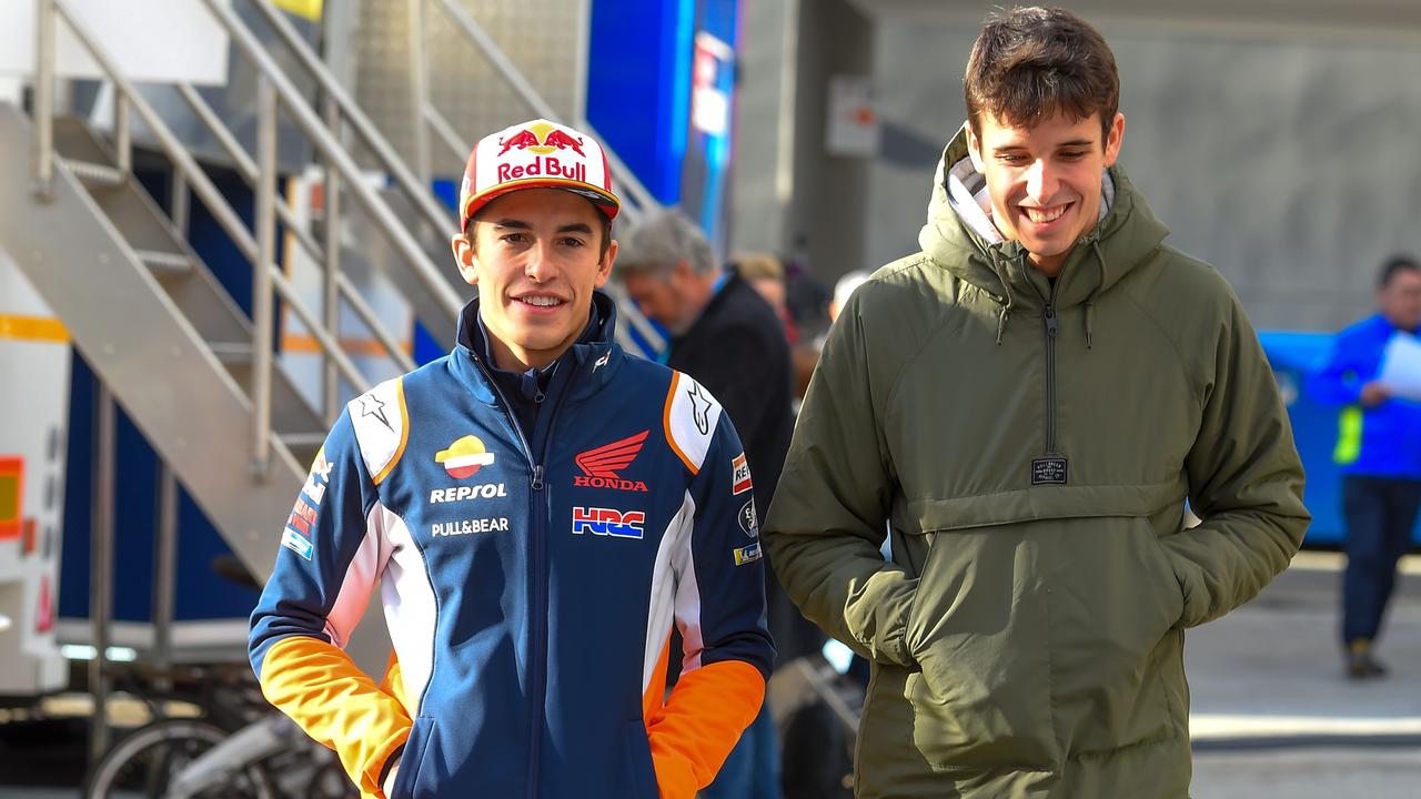 The two Marquez brothers will share a garage in 2020.