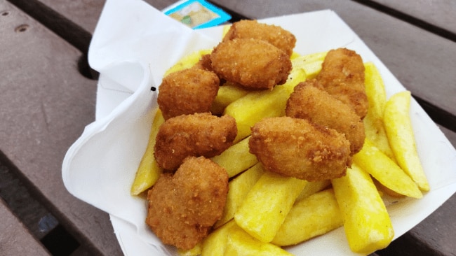 Chicken nuggets and chips is a go-to for a lot of parents with kids. Image: iStock 