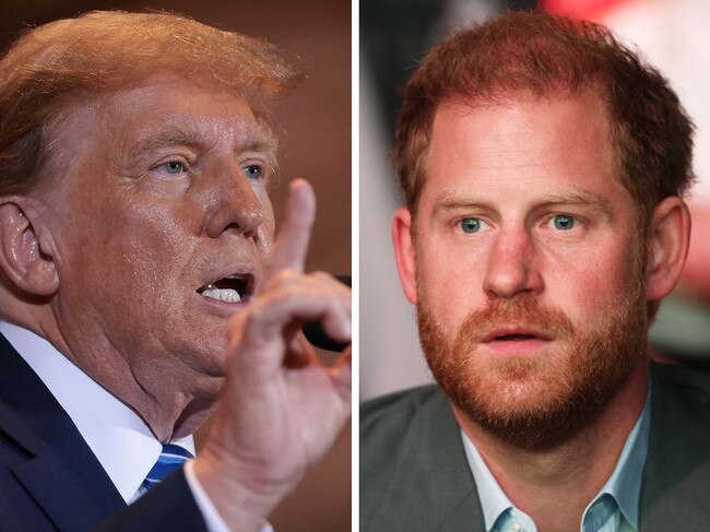 Trump hints at deporting Prince Harry. Picture: Getty