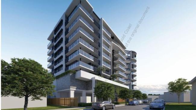 It is the sixth new tower planned for Chevron Island. Picture: Gold Coast City Council