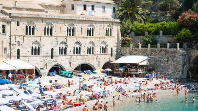6/11Most remote:  San Fruttuoso   A dainty seaside village in the    Italian Riviera between Portofino    and Camogli, San Fruttuoso is the ultimate reward for those willing to go the extra mile. Reached by a coastal hiking trail of roughly two and a half hours from San Rocco di Camogli (or an easier inland option), this tiny paradise is worth the effort. One of the five seaside towns that make up Golfo Paradiso, it’s a slow-feel paradise with a pebbled beach, ancient monastery and fresh frutti di mare.