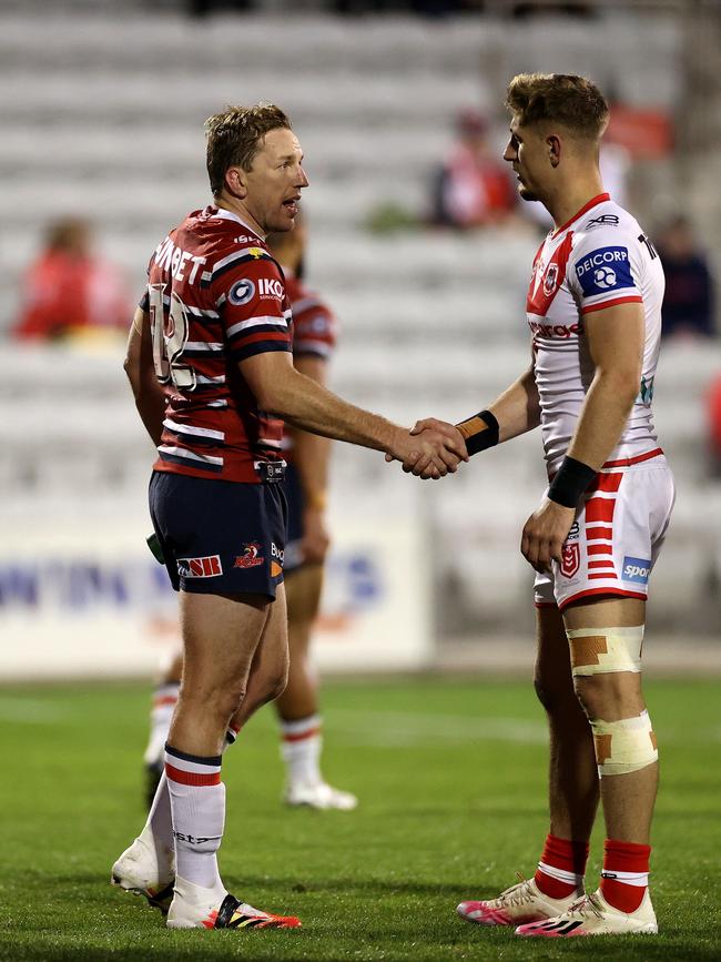 Zac Lomax could be on the radar of the Roosters. Picture. Phil Hillyard