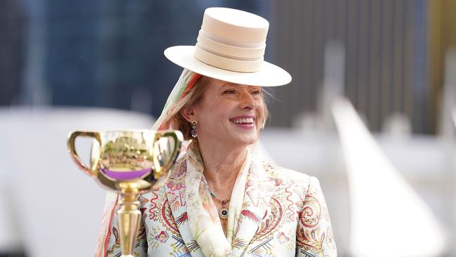 Gai Waterhouse was elevated to legend status at the Australian Racing Hall of Fame this week. Picture: Racing Photos via Getty Images