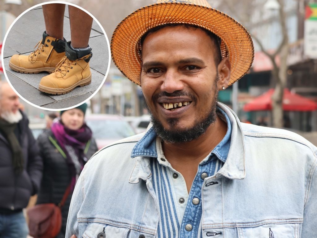 Criminal ex-detainee happy to be walking the streets