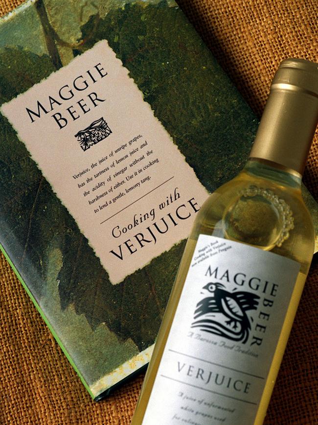 Cooking with Verjuice book by Maggie Beer.