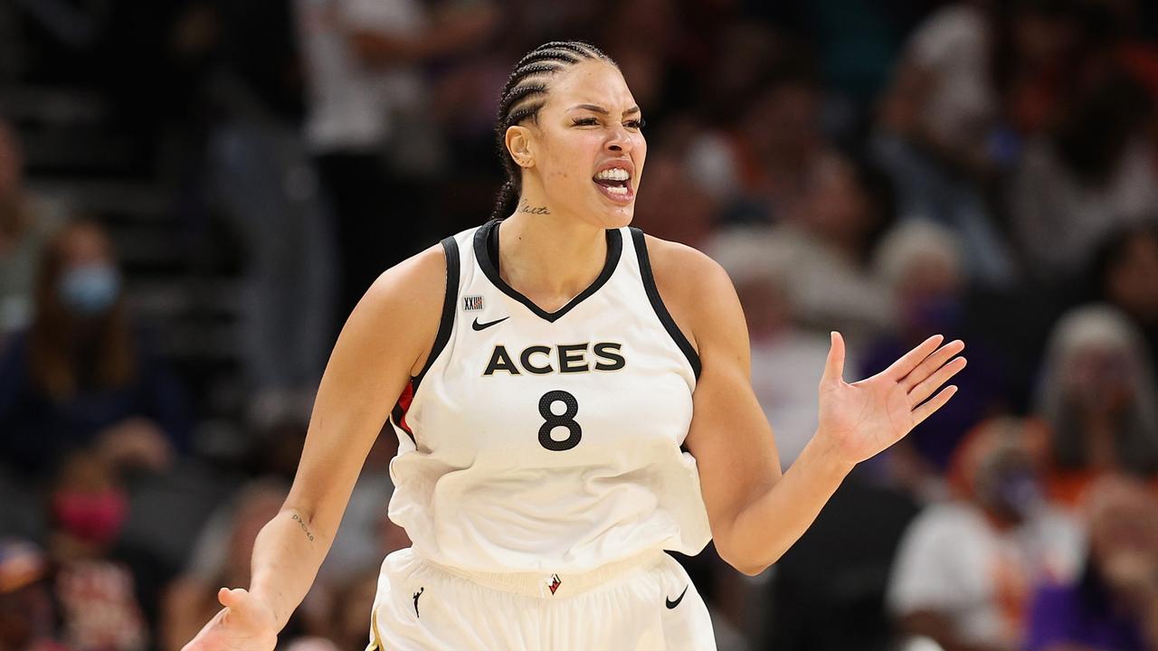 Liz Cambage has escaped a playing ban for the Opals (Photo by Christian Petersen/Getty Images)