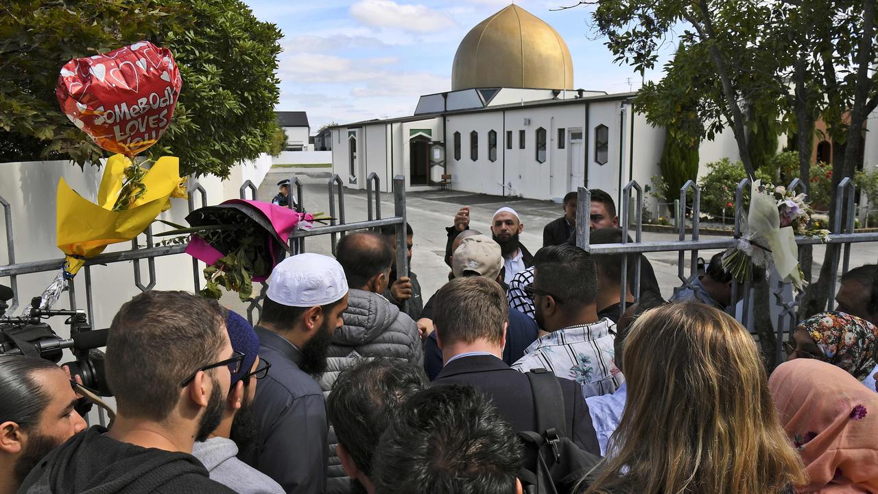 Christchurch rallied to restore the mosque after it was badly damaged by gunfire, allowing the Muslim community to return for prayers as soon as possible. Picture: Williams West/AFP.