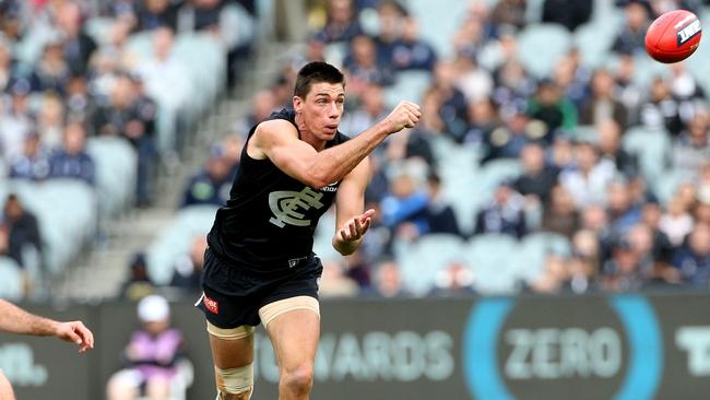 Matthew Kreuzer is averaging nearly 100 points but game but is in less than 1% of SuperCoach sides - do you have faith in the Blues’ big man?