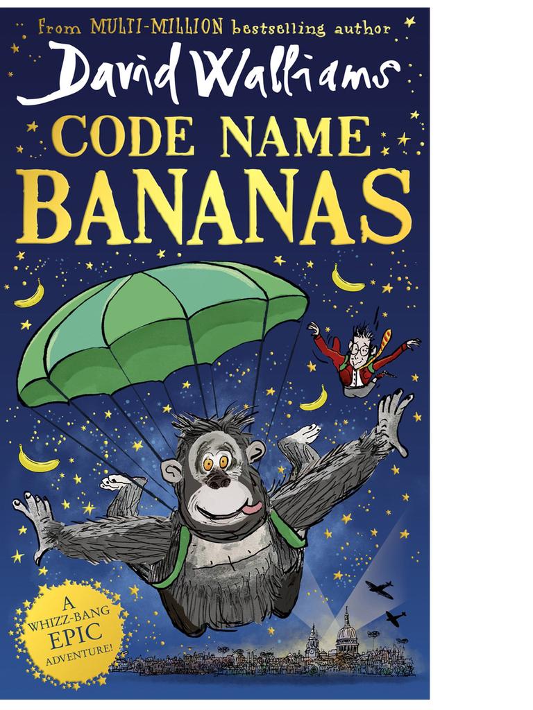 The cover of Code Name Bananas, a new book by David Walliams.